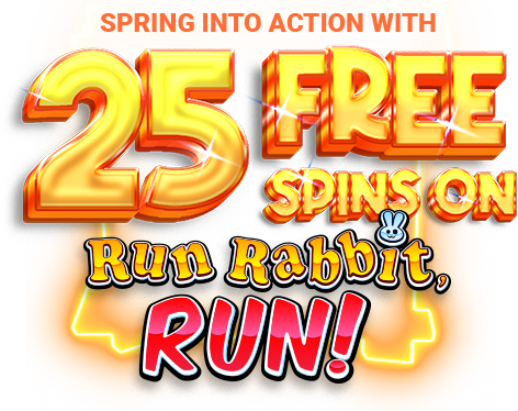Wild Ccasino 25 Free Spins on Run Rabbit, Run